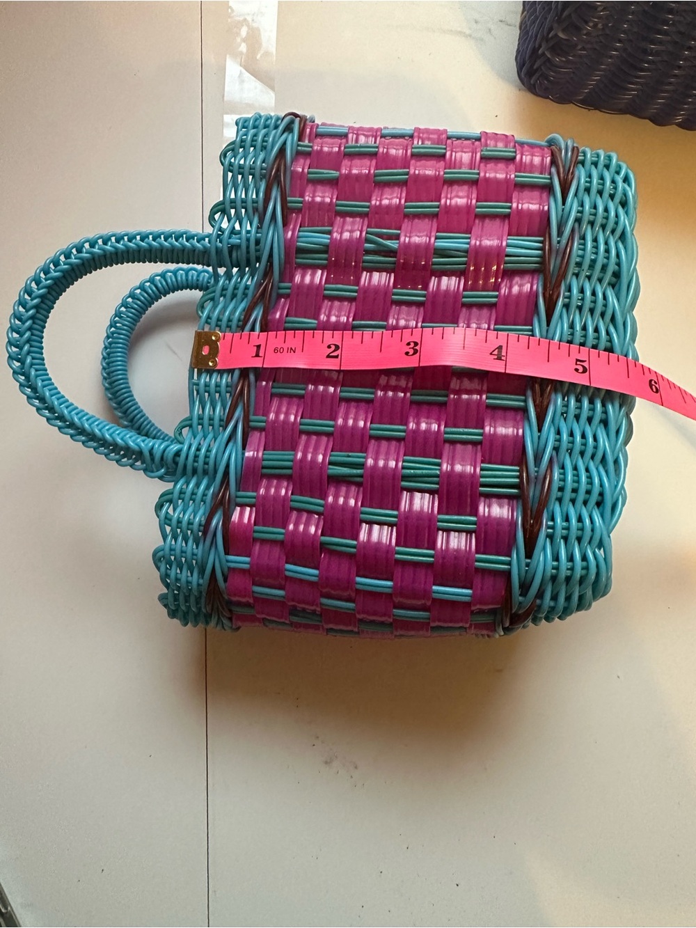 2pc Bolsas de dulces mexicanas para fiestas, juego de 2 mini bolsas Mercado, rec